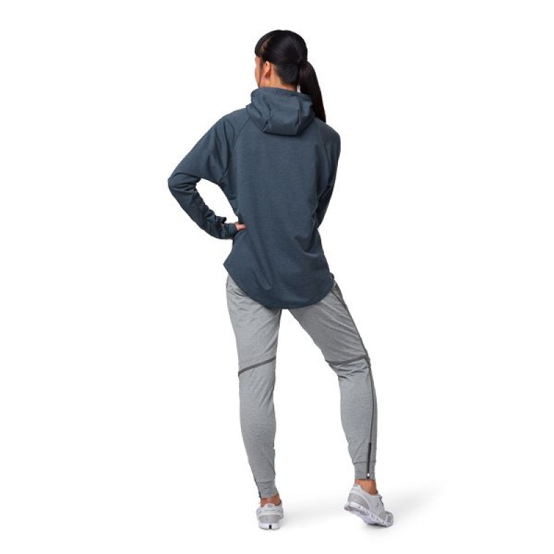 Navy Women's On Running Hoodie 1 Hoodies | 2340698_PH