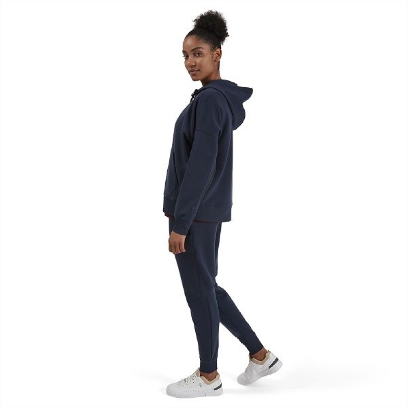 Navy Women's On Running Hoodie 2 Hoodies | 1360245_PH