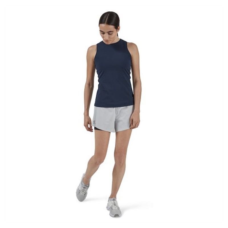 Navy Women's On Running Movement Tanks | 589241_PH