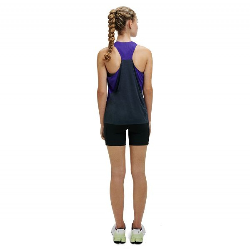 Navy Women's On Running Tank-T 2 Tanks | 9735864_PH