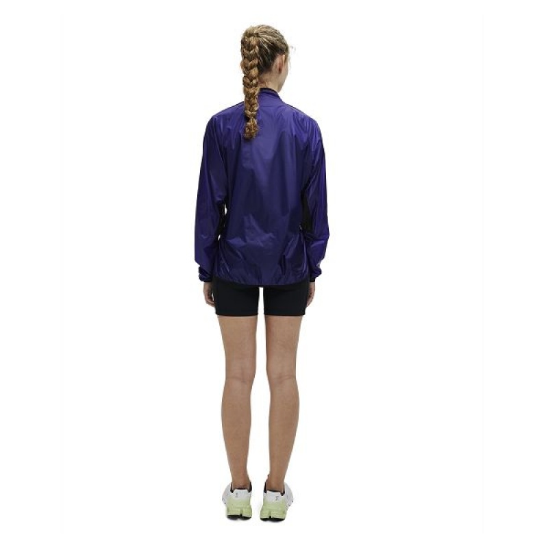 Navy Women's On Running Zero Jackets | 7543298_PH