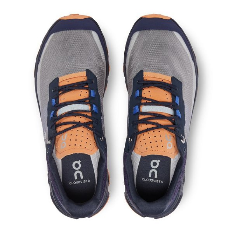 Navy / Copper Women's On Running Cloudvista Trail Running Shoes | 7098142_PH