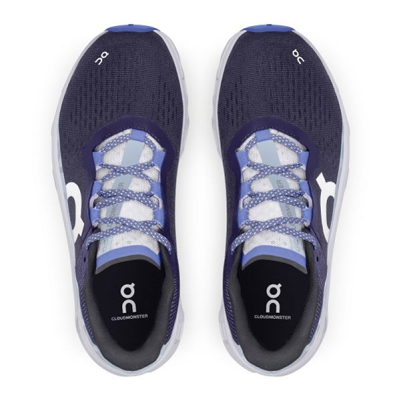 Navy / Lavender Women's On Running Cloudmonster Road Running Shoes | 8762039_PH