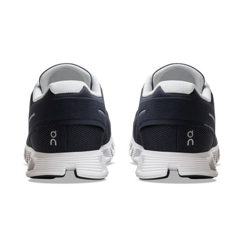 Navy / White Men's On Running Cloud 5 Sneakers | 219758_PH