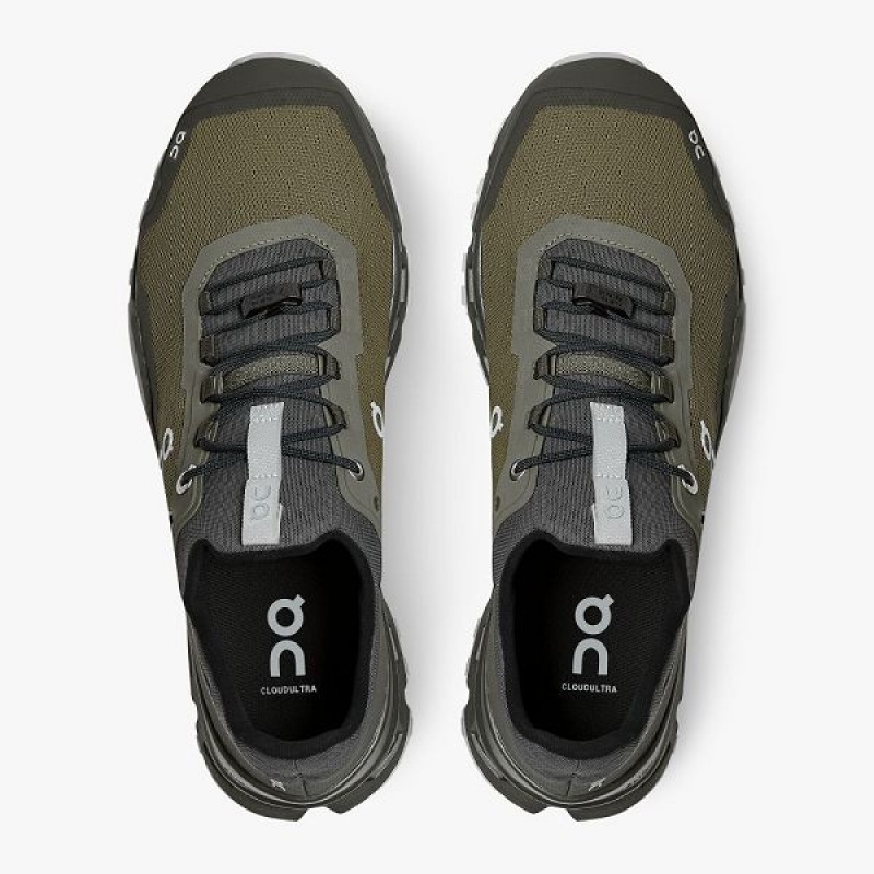 Olive Men's On Running Cloudultra Hiking Shoes | 1392760_PH