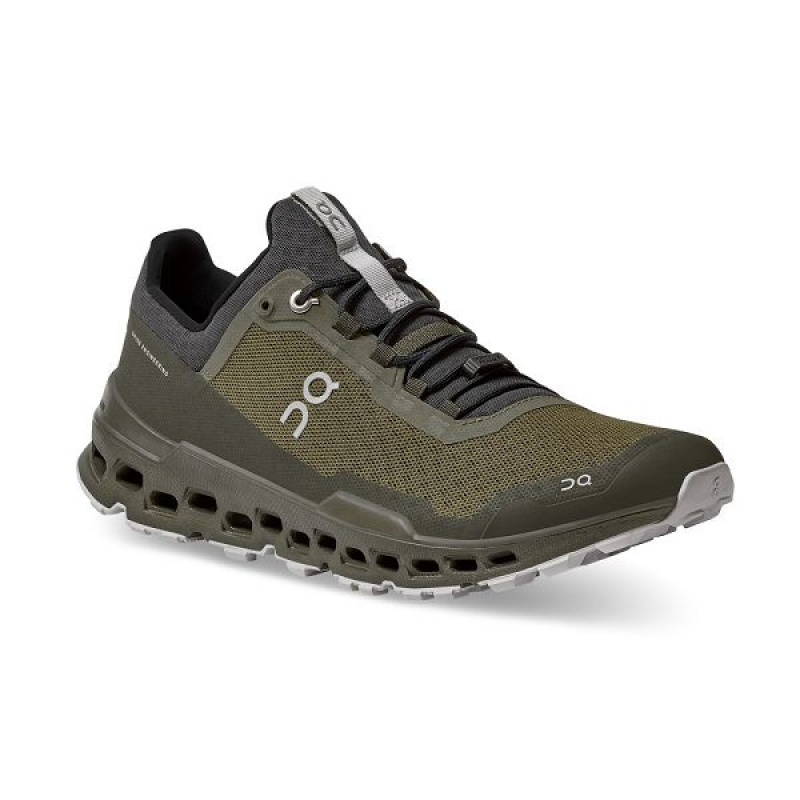 Olive Men's On Running Cloudultra Trail Running Shoes | 3920148_PH