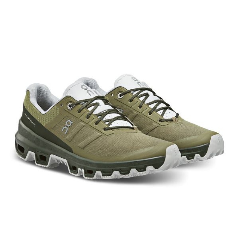 Olive Men's On Running Cloudventure Trail Running Shoes | 8963152_PH