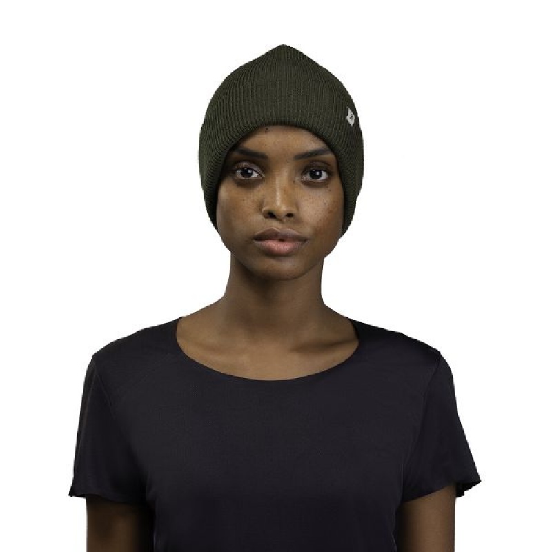 Olive Men's On Running Merino Beanie | 3092518_PH