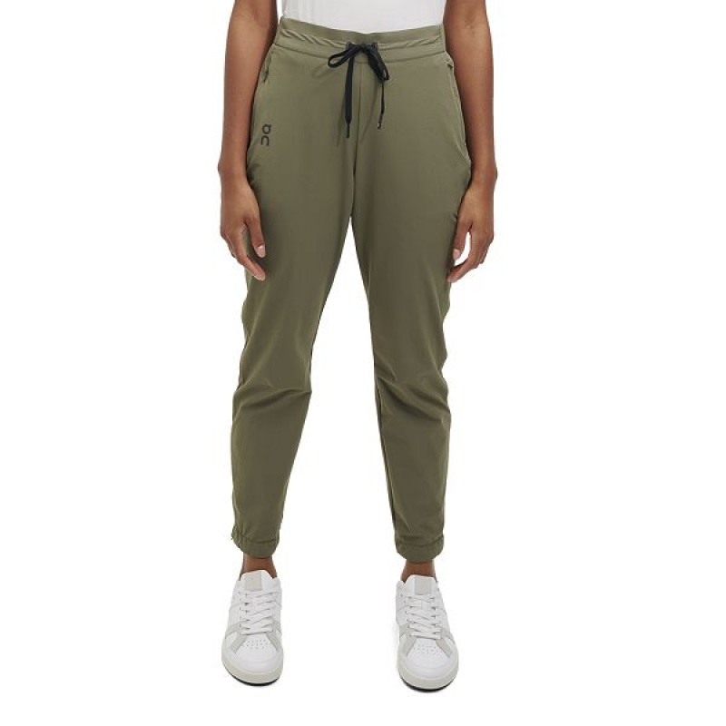 Olive Women\'s On Running Active Pants | 1908427_PH