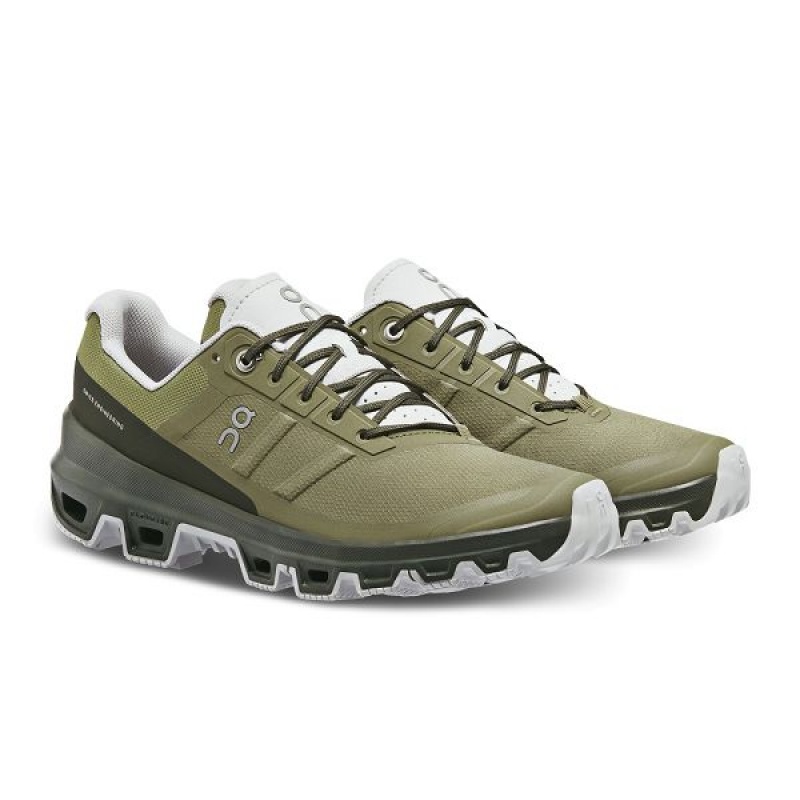 Olive Women's On Running Cloudventure Hiking Shoes | 4021638_PH