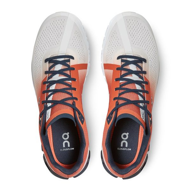 Orange Men's On Running Cloudflow Road Running Shoes | 7208931_PH