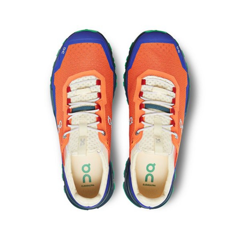 Orange Men's On Running Cloudultra Trail Running Shoes | 1932576_PH