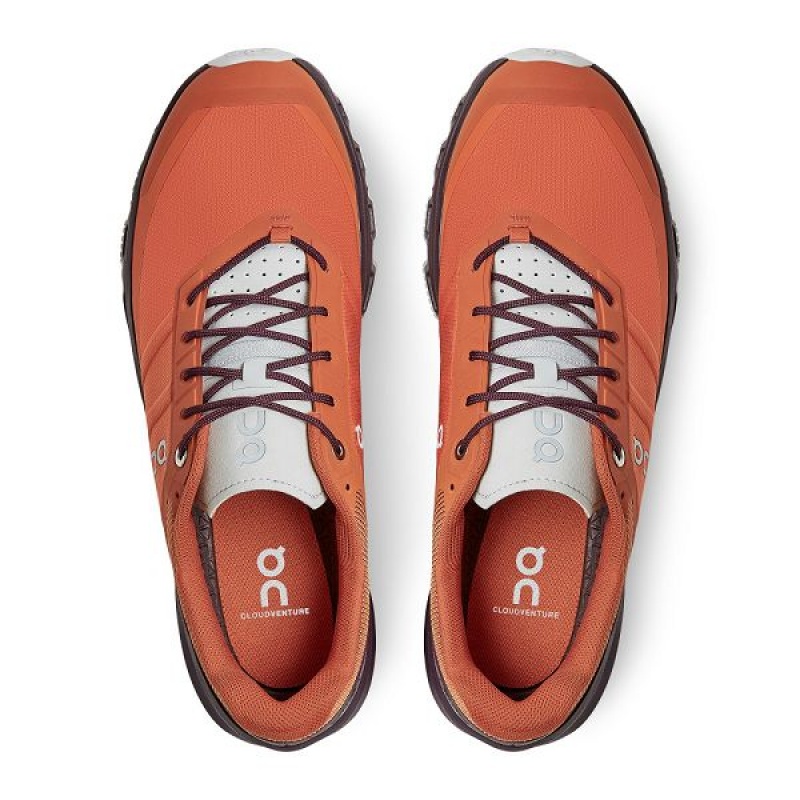 Orange Men's On Running Cloudventure Trail Running Shoes | 4905132_PH