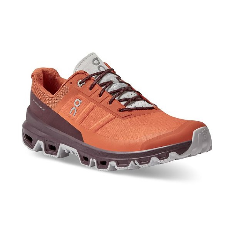 Orange Men's On Running Cloudventure Trail Running Shoes | 4905132_PH