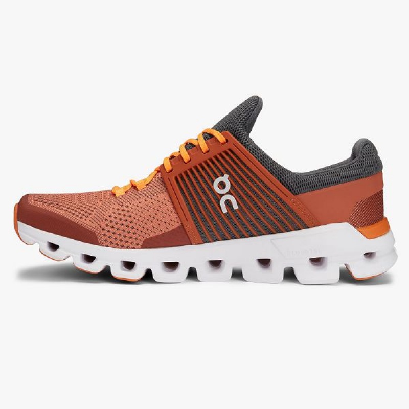 Orange / Grey Men's On Running Cloudswift 1 Road Running Shoes | 746529_PH