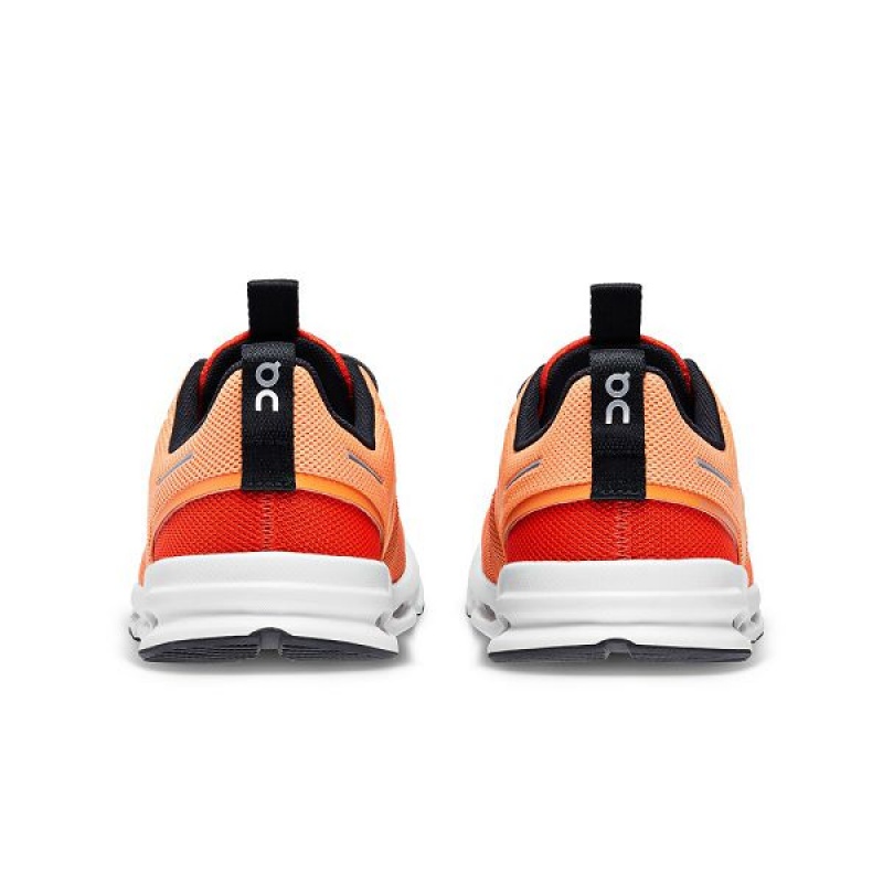 Orange / Red Kids' On Running Cloud Sky Running Shoes | 8415372_PH