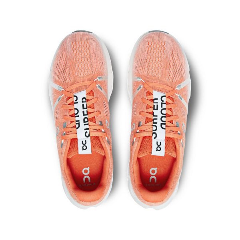 Orange / White Men's On Running Cloudsurfer Road Running Shoes | 7091386_PH