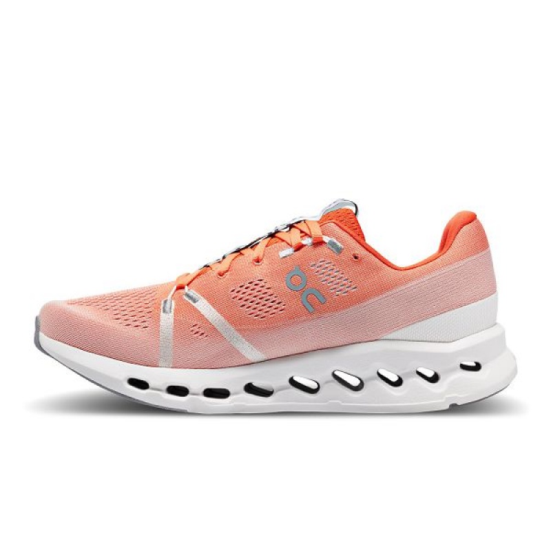 Orange / White Men's On Running Cloudsurfer Road Running Shoes | 7091386_PH