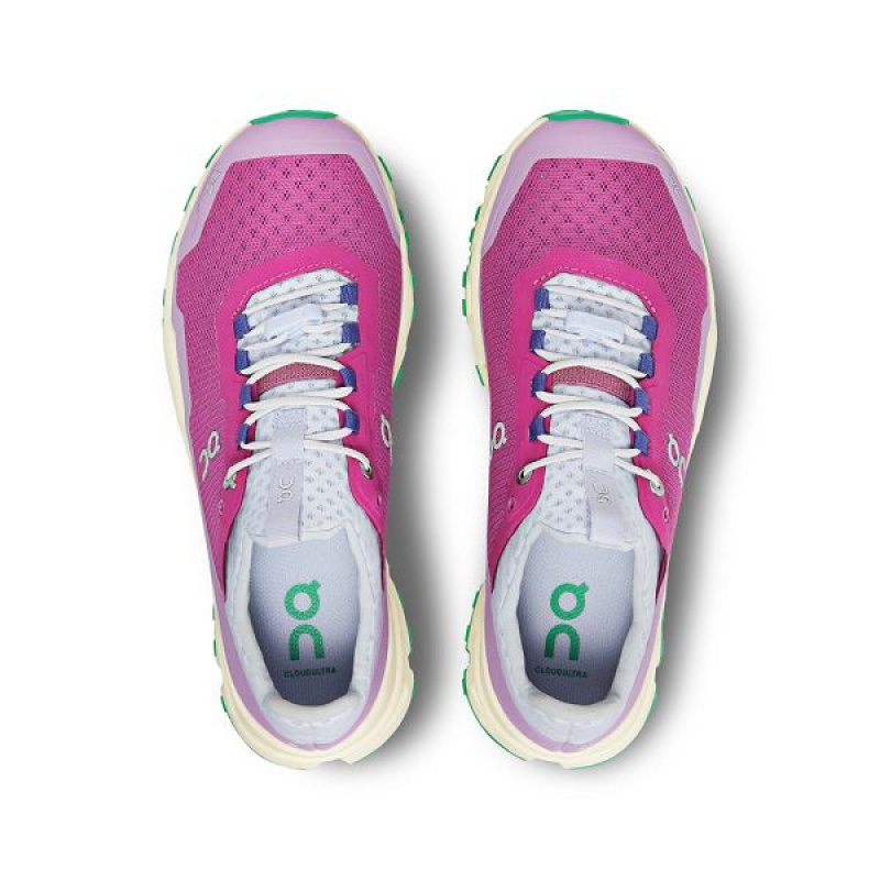 Pink Women's On Running Cloudultra Hiking Shoes | 4763581_PH