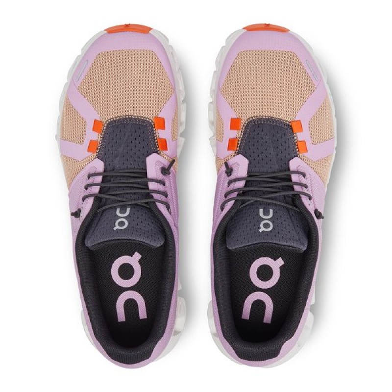 Pink / Rose Women's On Running Cloud 5 Push Sneakers | 756492_PH