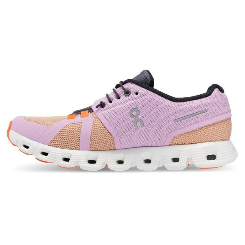 Pink / Rose Women's On Running Cloud 5 Push Sneakers | 756492_PH