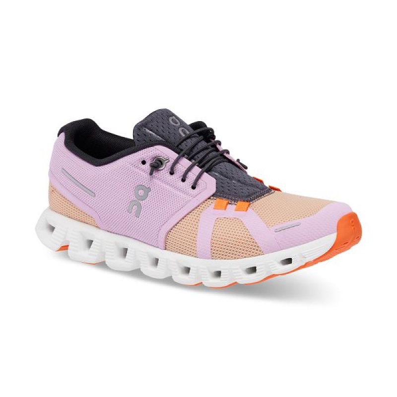 Pink / Rose Women's On Running Cloud 5 Push Sneakers | 756492_PH