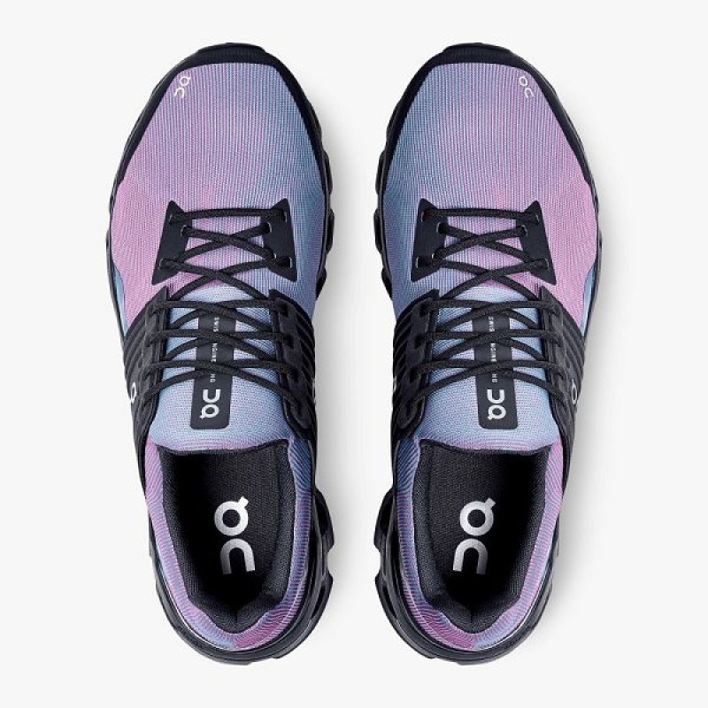 Purple Men's On Running Cloudswift Edge Prism Road Running Shoes | 5013794_PH