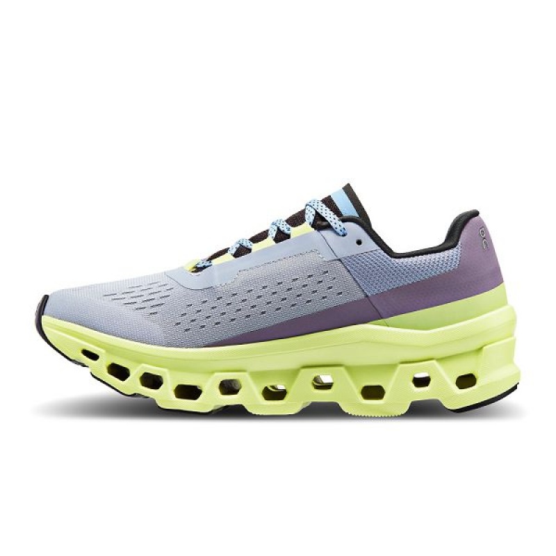 Purple Women's On Running Cloudmonster Road Running Shoes | 3582147_PH