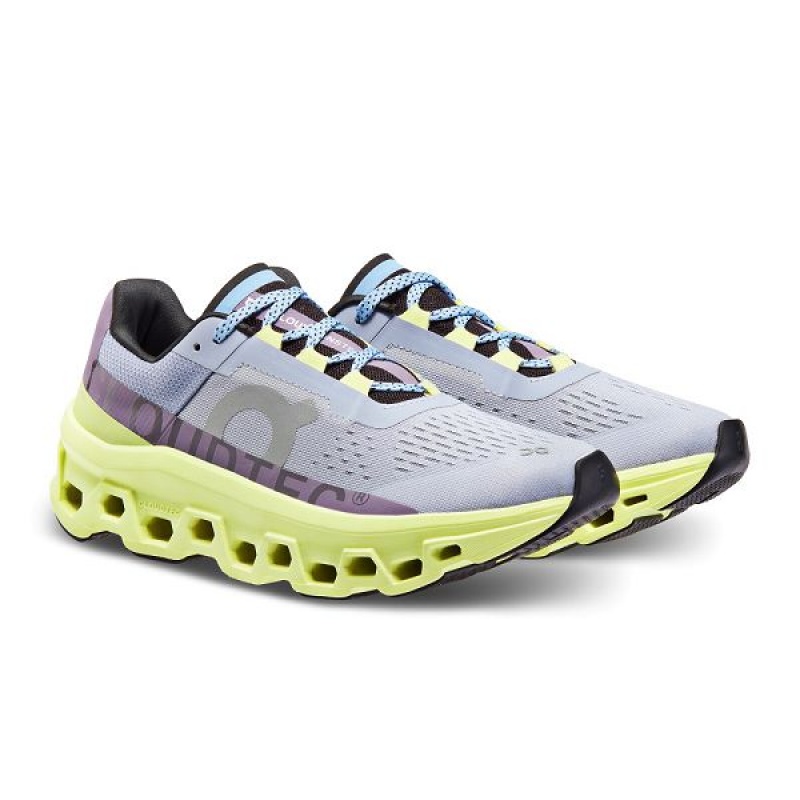 Purple Women's On Running Cloudmonster Road Running Shoes | 3582147_PH