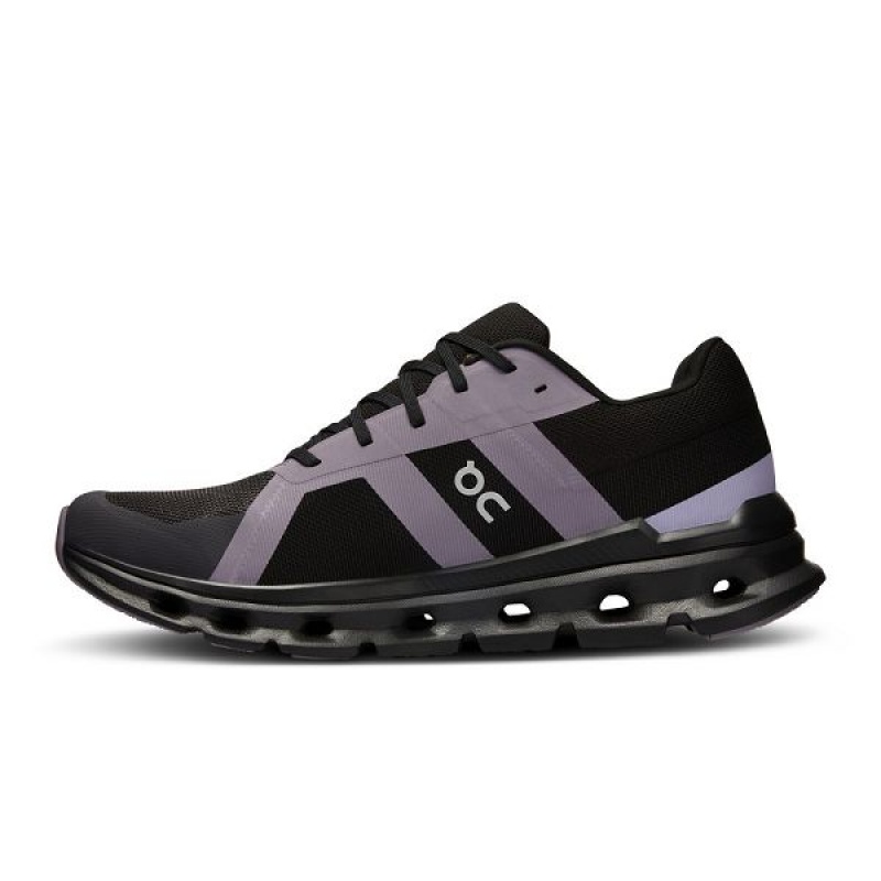 Purple / Black Men's On Running Cloudrunner Road Running Shoes | 9741328_PH