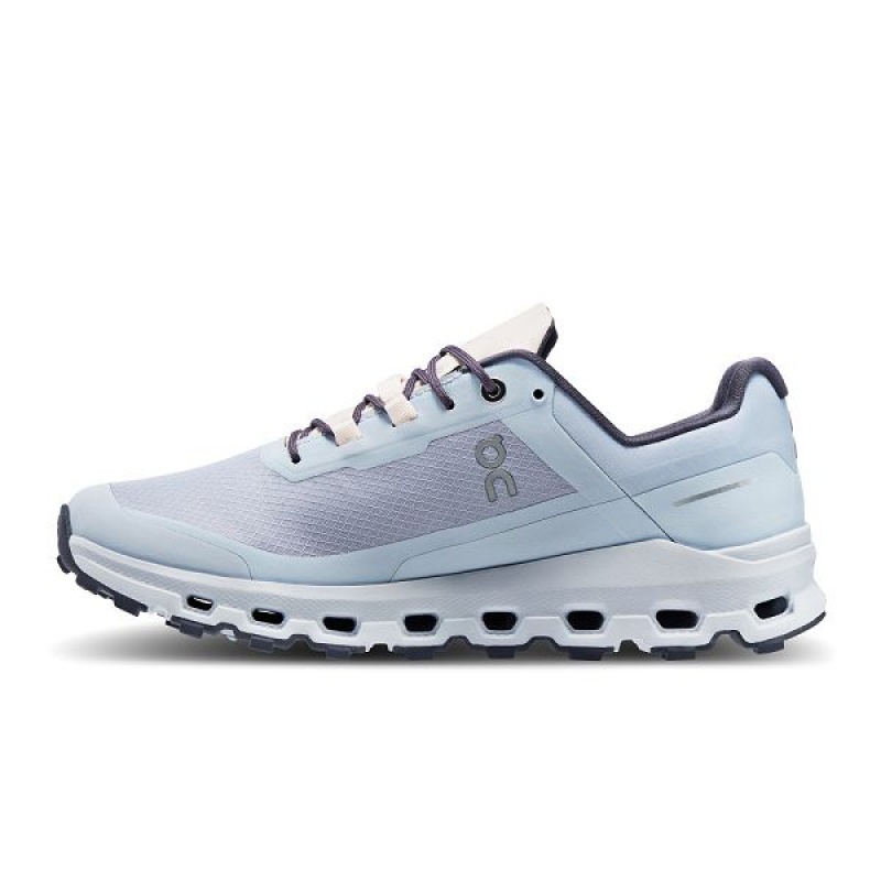 Purple / Blue Women's On Running Cloudvista Waterproof Hiking Shoes | 8046273_PH