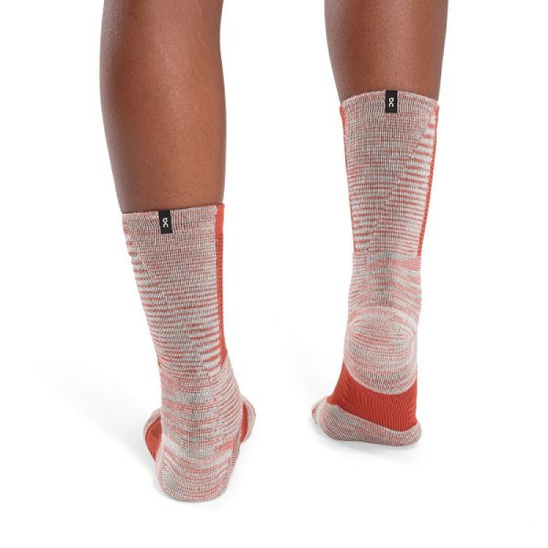 Red Women's On Running Explorer Merino Socks | 5370489_PH