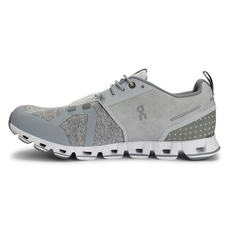 Silver Women's On Running Cloud Terry Sneakers | 8392605_PH