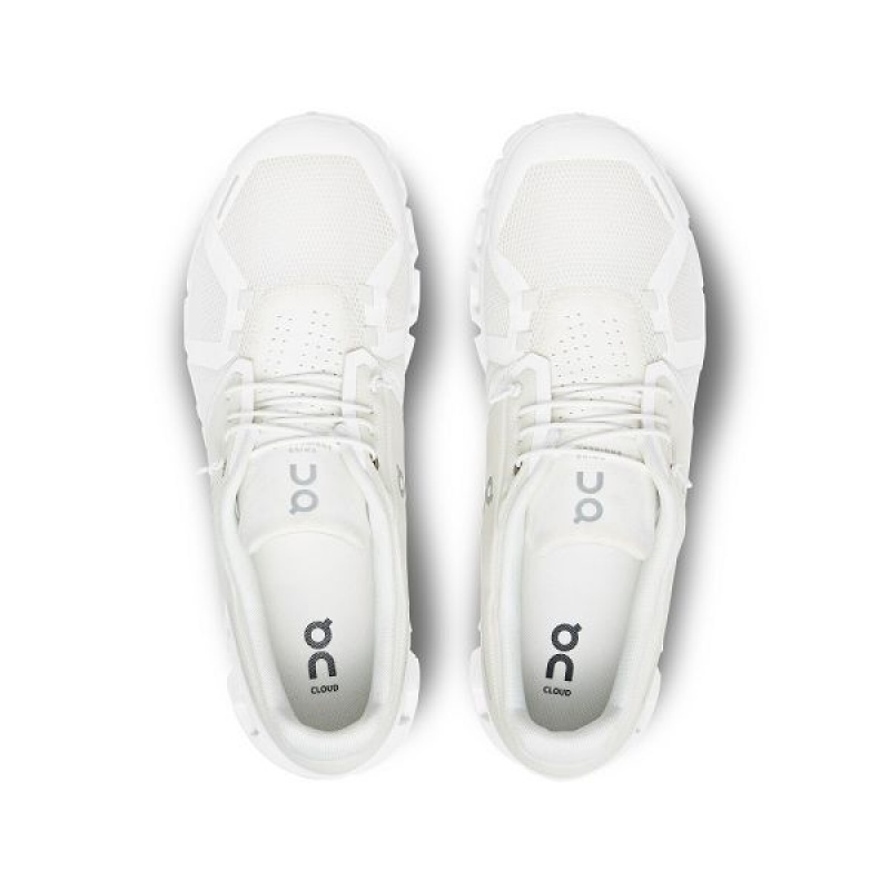 White Men's On Running Cloud 5 Sneakers | 6317840_PH