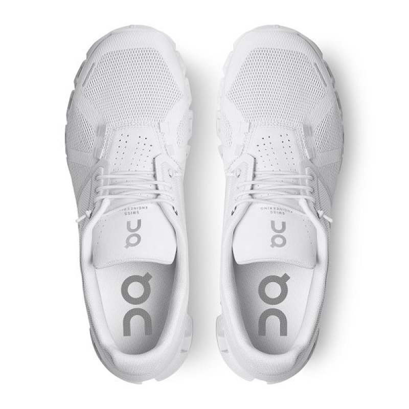 White Men's On Running Cloud 5 Sneakers | 7604281_PH