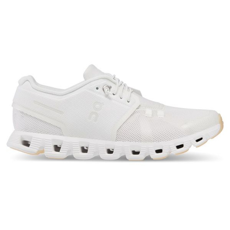 White Men\'s On Running Cloud 5 Undyed Road Running Shoes | 6451390_PH