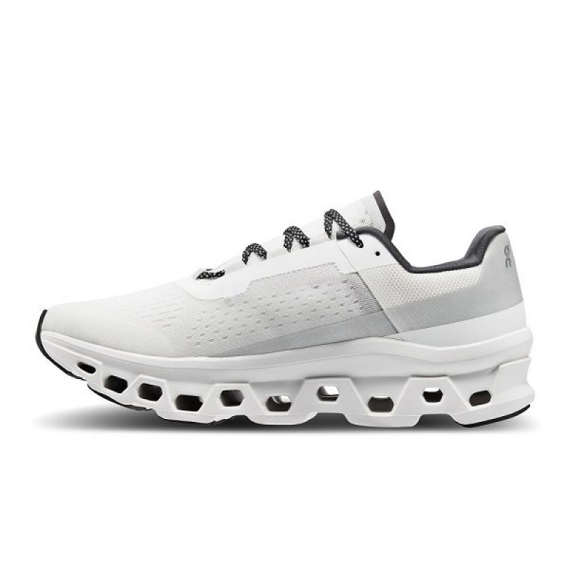 White Men's On Running Cloudmonster Road Running Shoes | 4216308_PH