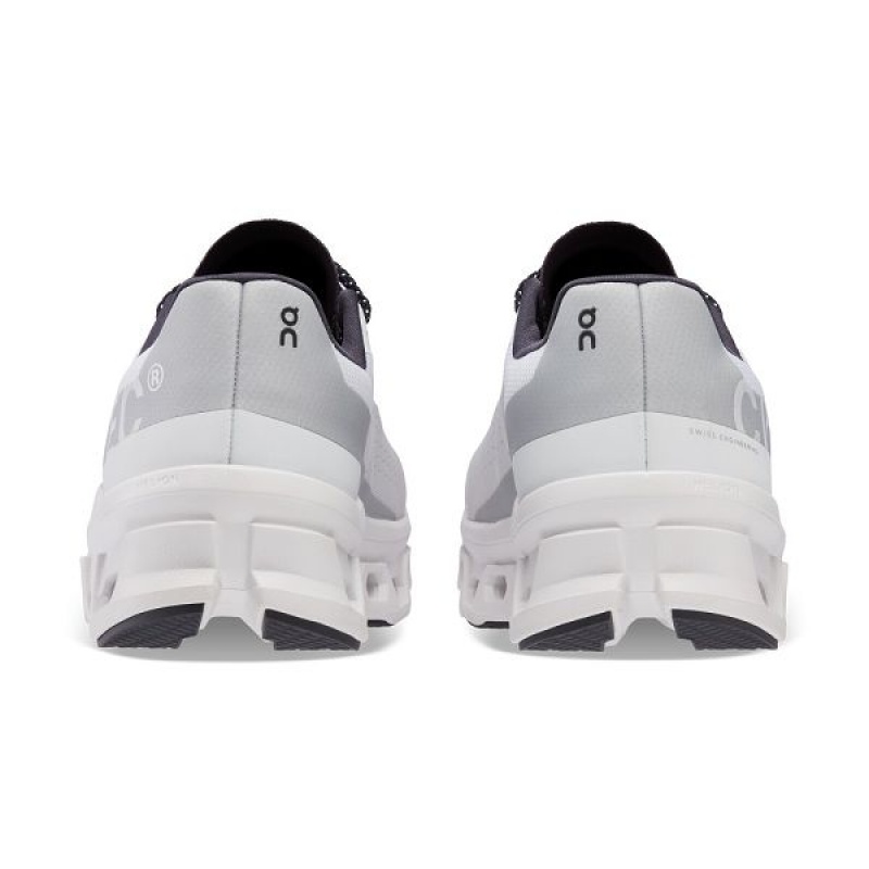 White Men's On Running Cloudmonster Road Running Shoes | 6984231_PH