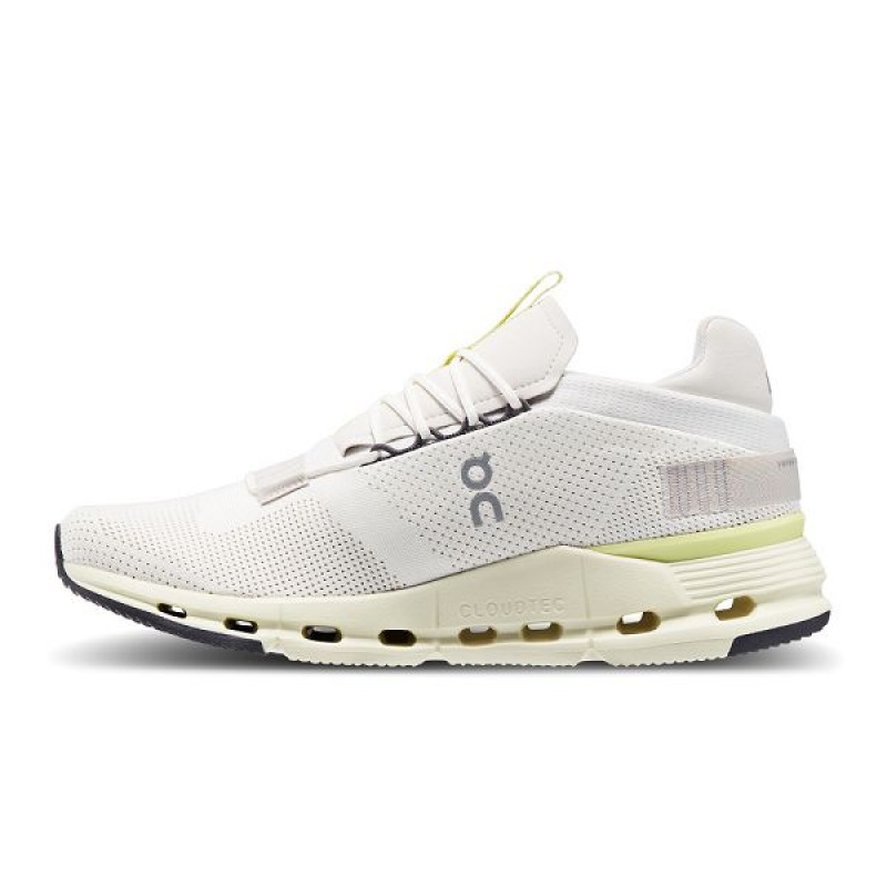 White Men's On Running Cloudnova Sneakers | 265318_PH