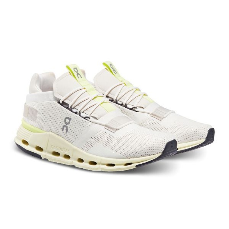 White Men's On Running Cloudnova Sneakers | 265318_PH