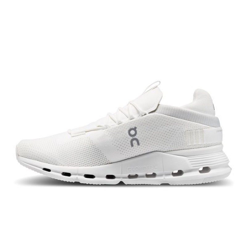 White Men's On Running Cloudnova Sneakers | 7428190_PH