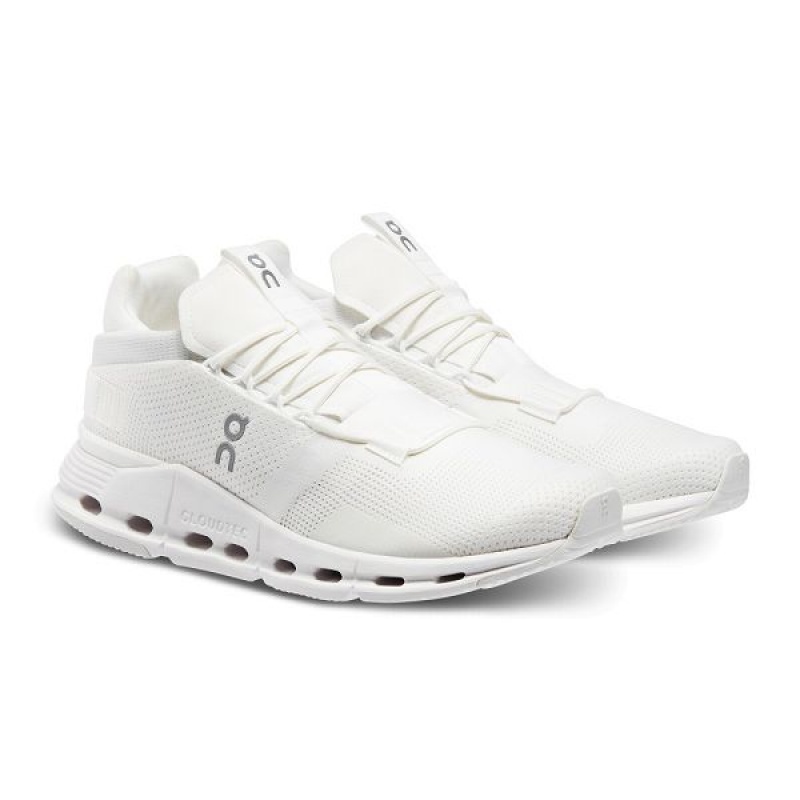 White Men's On Running Cloudnova Sneakers | 7428190_PH