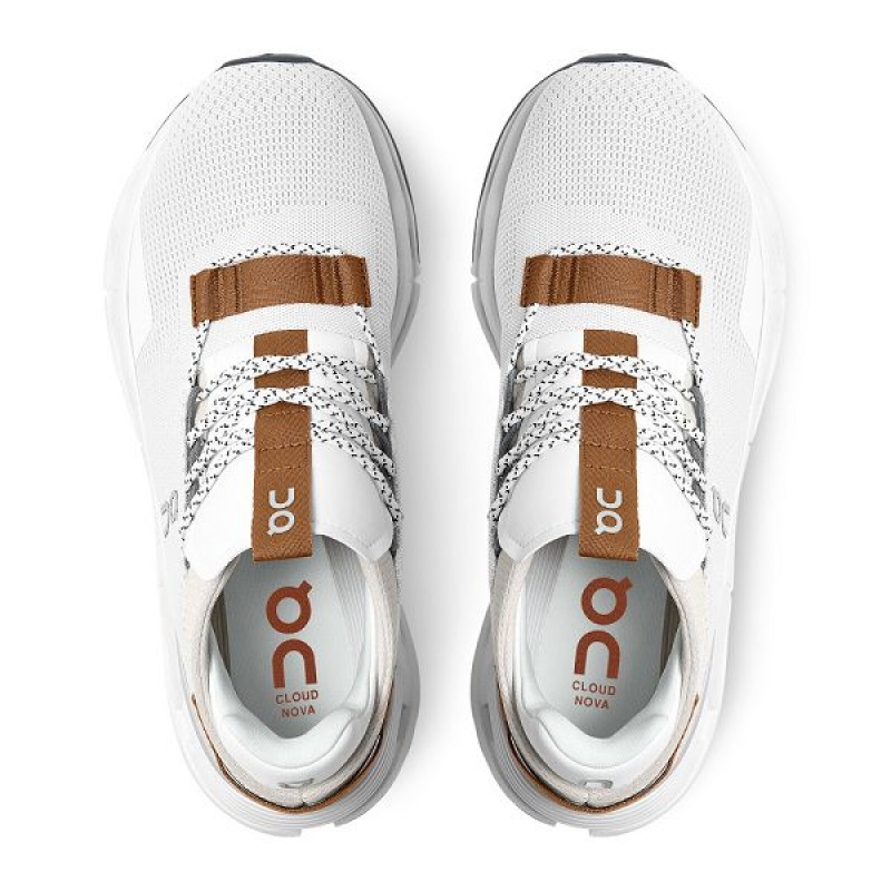 White Men's On Running Cloudnova Sneakers | 2135048_PH