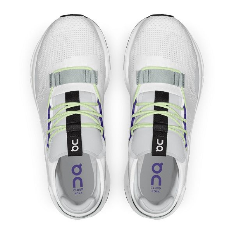 White Men's On Running Cloudnova Sneakers | 5871629_PH