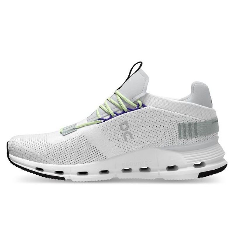 White Men's On Running Cloudnova Sneakers | 5871629_PH