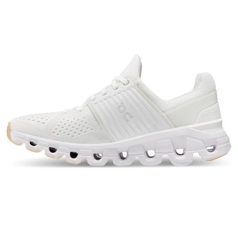 White Men's On Running Cloudswift Undyed Road Running Shoes | 4567019_PH