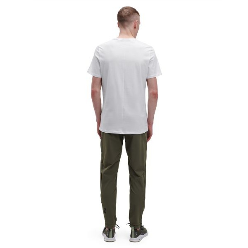 White Men's On Running Graphic-T 1 T Shirts | 9816075_PH