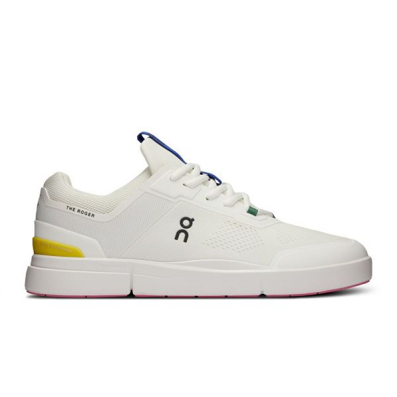 White Men\'s On Running THE ROGER Spin Sneakers | 6872349_PH