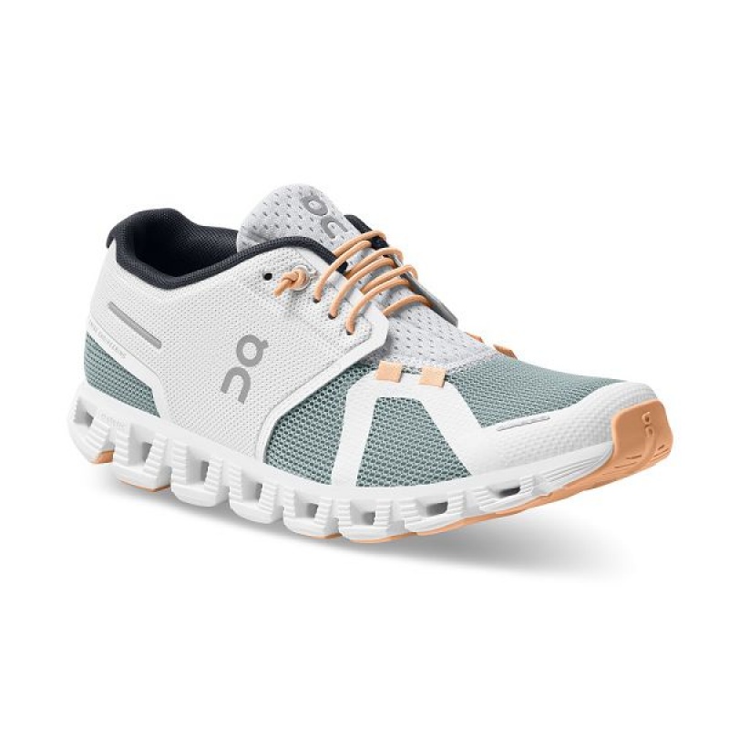 White Women's On Running Cloud 5 Push Sneakers | 4631820_PH