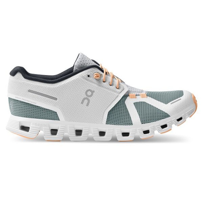 White Women\'s On Running Cloud 5 Push Sneakers | 4631820_PH